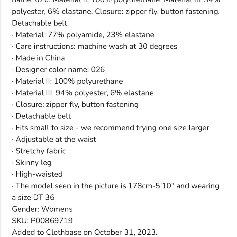 EUC! Bogner Women's High Waisted Black Ski Pants, Size 10/L - Picture 5 of 11
